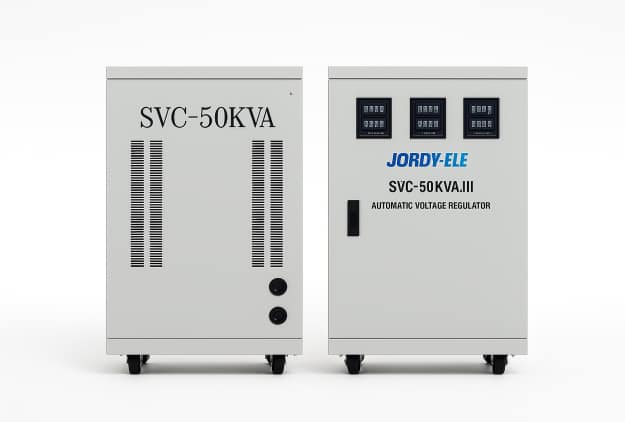 SVC-50KVA Industrial Automatic Voltage Regulator (AVR) – JORDY ELE