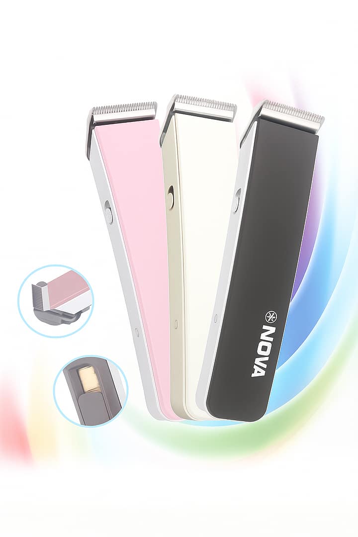 NOVA Triple Color Electric Hair Trimmer Set