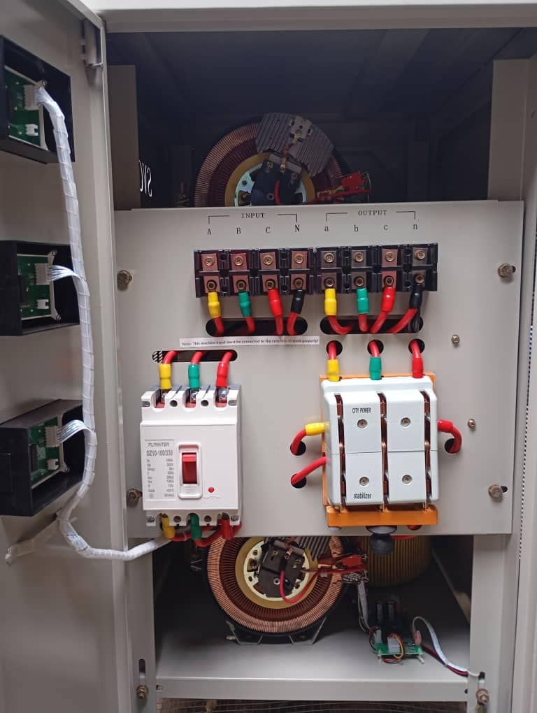 SVC-50KVA Industrial Automatic Voltage Regulator (AVR) – JORDY ELE - Image 4