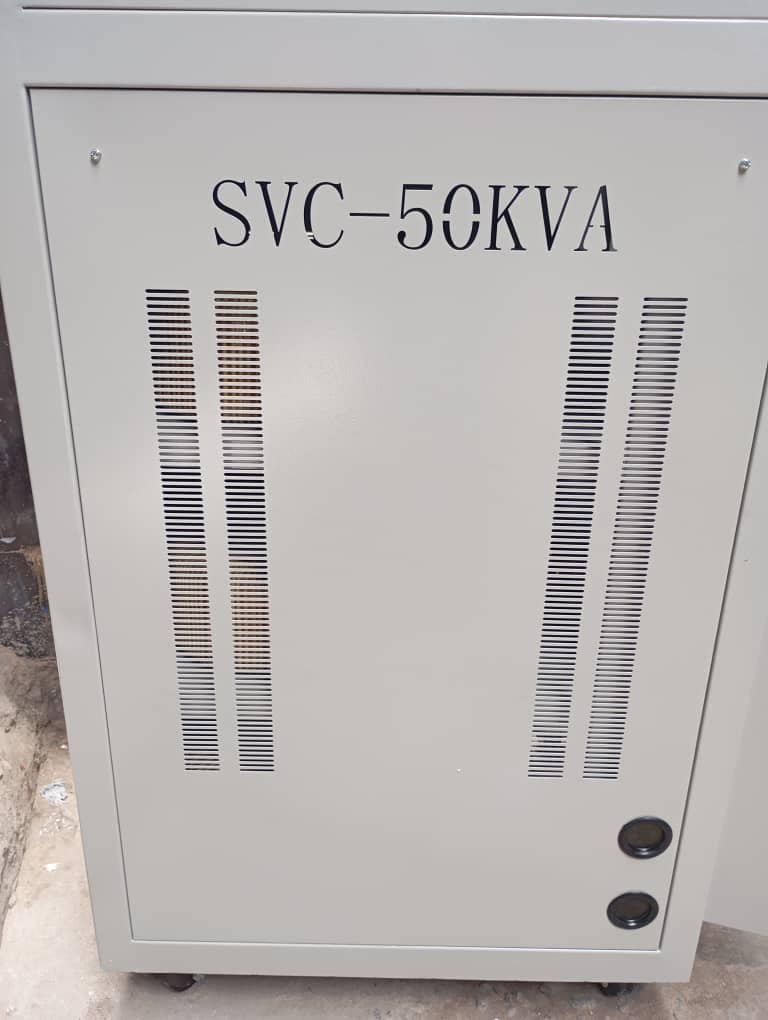 SVC-50KVA Industrial Automatic Voltage Regulator (AVR) – JORDY ELE - Image 2