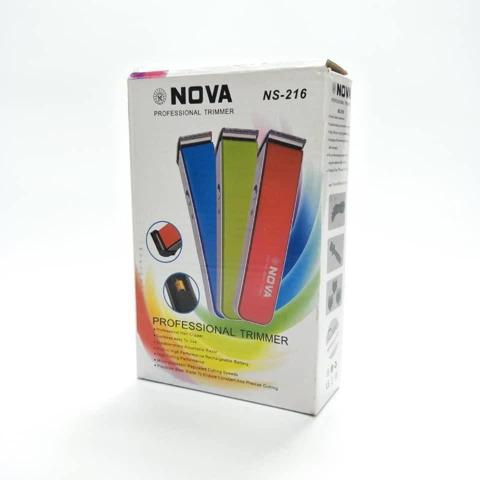 NOVA Triple Color Electric Hair Trimmer Set - Image 2