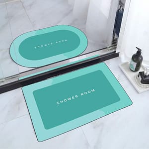 AquaZone Shower Room Mat Set