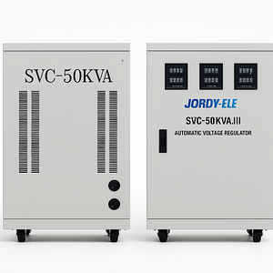 SVC-50KVA Industrial Automatic Voltage Regulator (AVR) – JORDY ELE