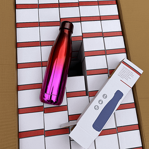 LumiSteel Gradient Insulated Water Bottle