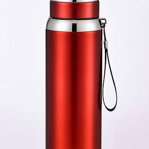800ML Luxury Red Stainless Steel Thermal Bottle